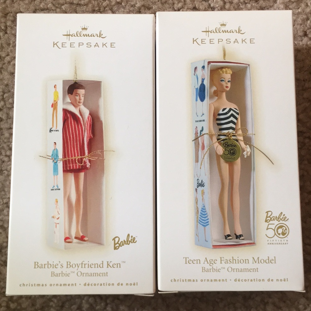 Hallmark Keepsake Barbie & Boyfriend Ken ornament
